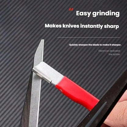 1pc/2pcs Scissors Sharpener, Blade Opener Pruning Shears, Knife Sharpening Tool, Knife Sharpener, Whetstone For Home, Quick Knife Sharpener, Whetstone, Kitchen Small Tool