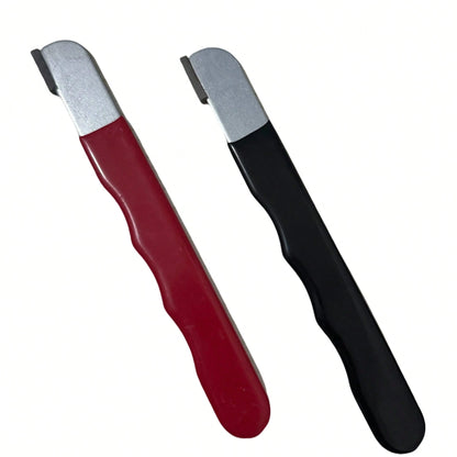 1pc/2pcs Scissors Sharpener, Blade Opener Pruning Shears, Knife Sharpening Tool, Knife Sharpener, Whetstone For Home, Quick Knife Sharpener, Whetstone, Kitchen Small Tool