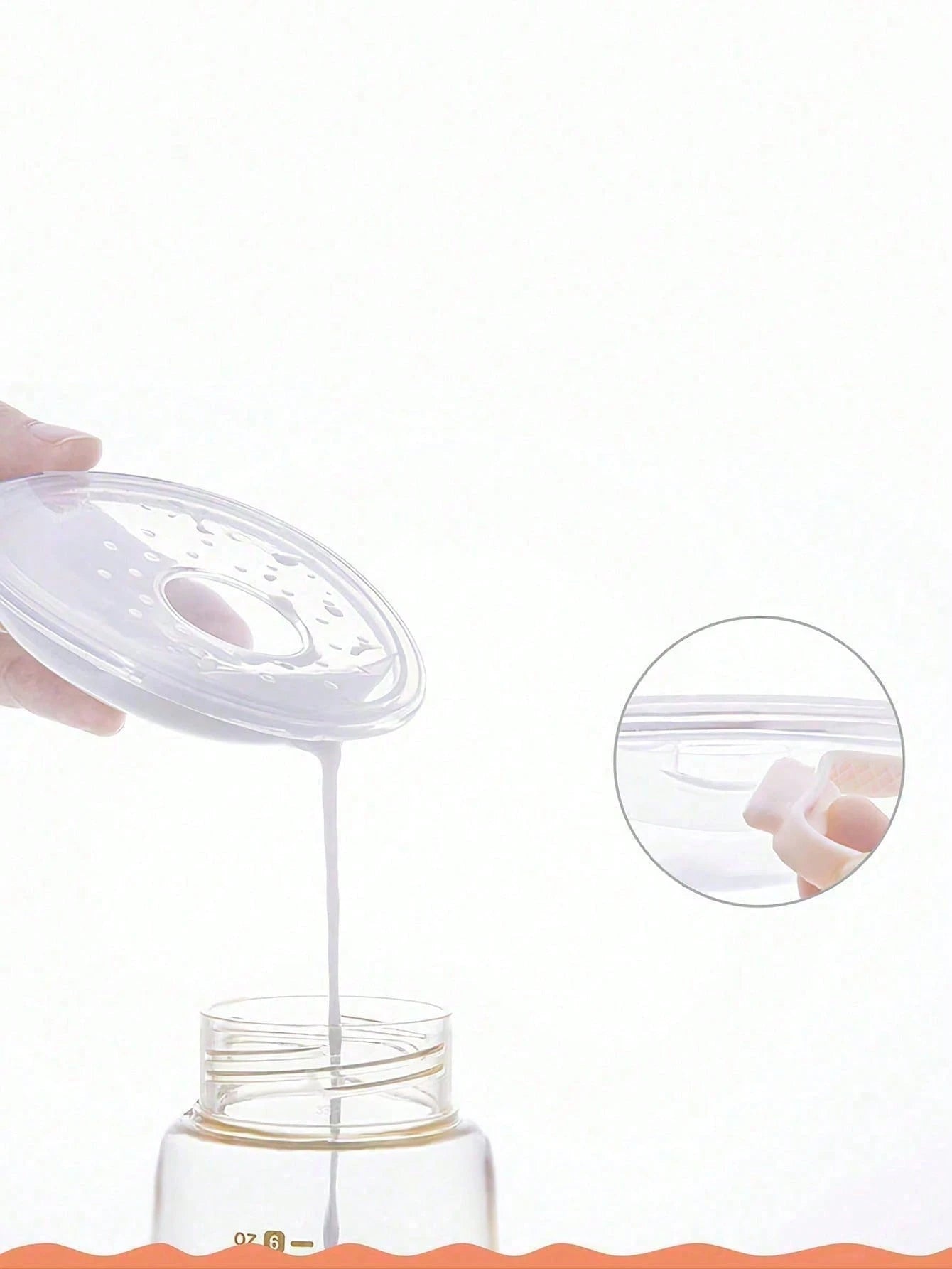 1pc/2pcs Silicone Nursing Cup, Milk Storage Cup, Protects Against Breastfeeding Pain, Collects Leaked Breastmilk, Soft & Flexible Silicone Material
