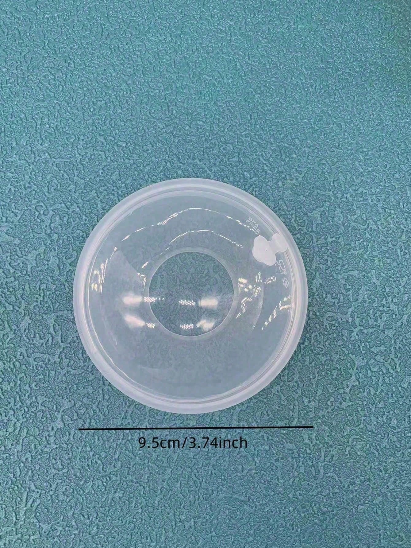 1pc/2pcs Silicone Nursing Cup, Milk Storage Cup, Protects Against Breastfeeding Pain, Collects Leaked Breastmilk, Soft & Flexible Silicone Material