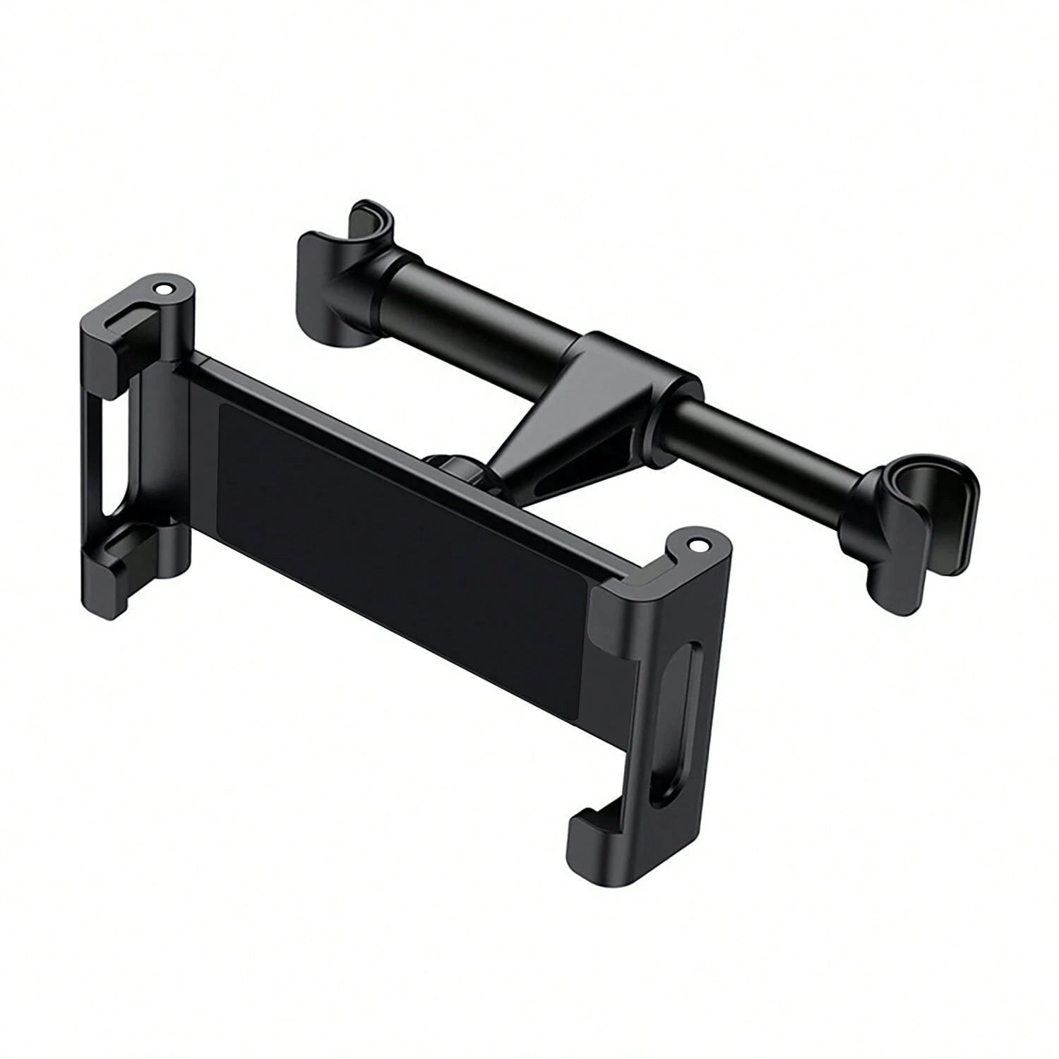 1pc 360° Rotatable Car Headrest Phone Tablet Holder, Adjustable Stretch Back Seat Mount Stand For 4-11 Inch Smartphone Universal Auto Rear Seat Entertainment Bracket