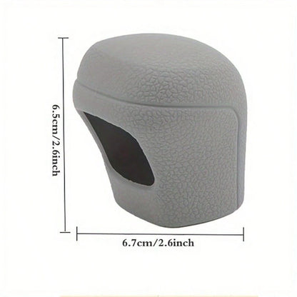 1pc Automotive Silicone Gear Shift Knob Cover For Camry, Avalon, Corolla, RAV4, Sienna, C-HR, Izoa, Alphard, Etc.