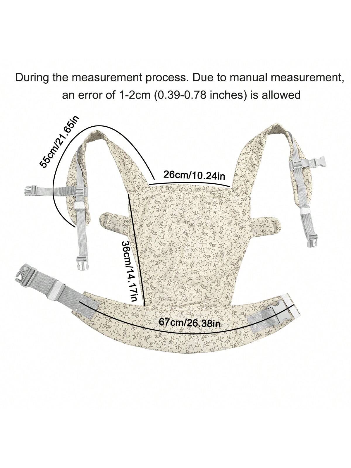 1pc Baby Carrier, Portable Hands-Free Hipseat, 4-In-1 Multifunctional Waist Stool Carrier, Adjustable Size, Lightweight For All Season Outings, Perfect Gift For Baby Shower