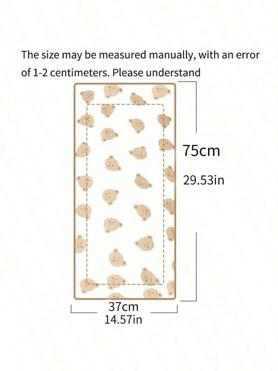 1pc Baby Stroller Seat Pad 3D Bean Fleece Machine Washable Reversible Universal Newborn Cushion Breathable