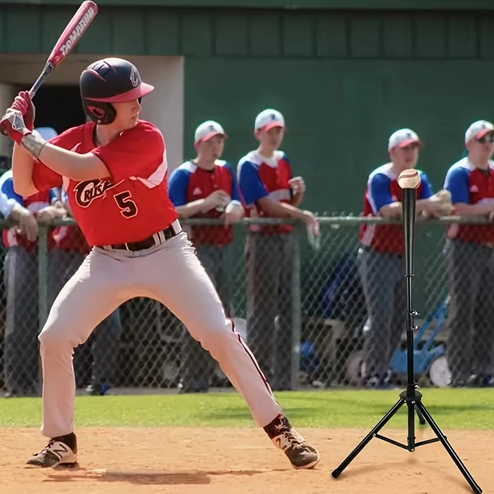 1pc Baseball Batting Tee Stand, Portable 3-Leg Tee Frame For Baseball Practice