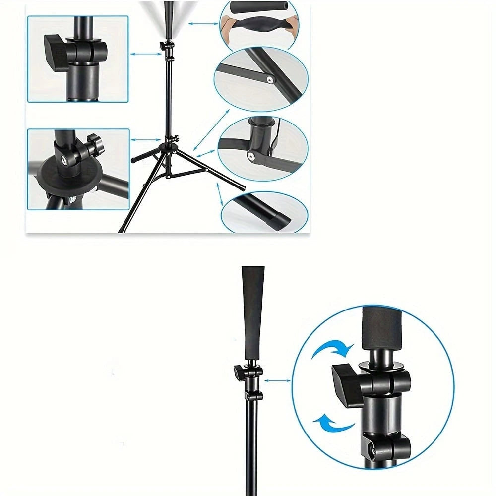 1pc Baseball Batting Tee Stand, Portable 3-Leg Tee Frame For Baseball Practice
