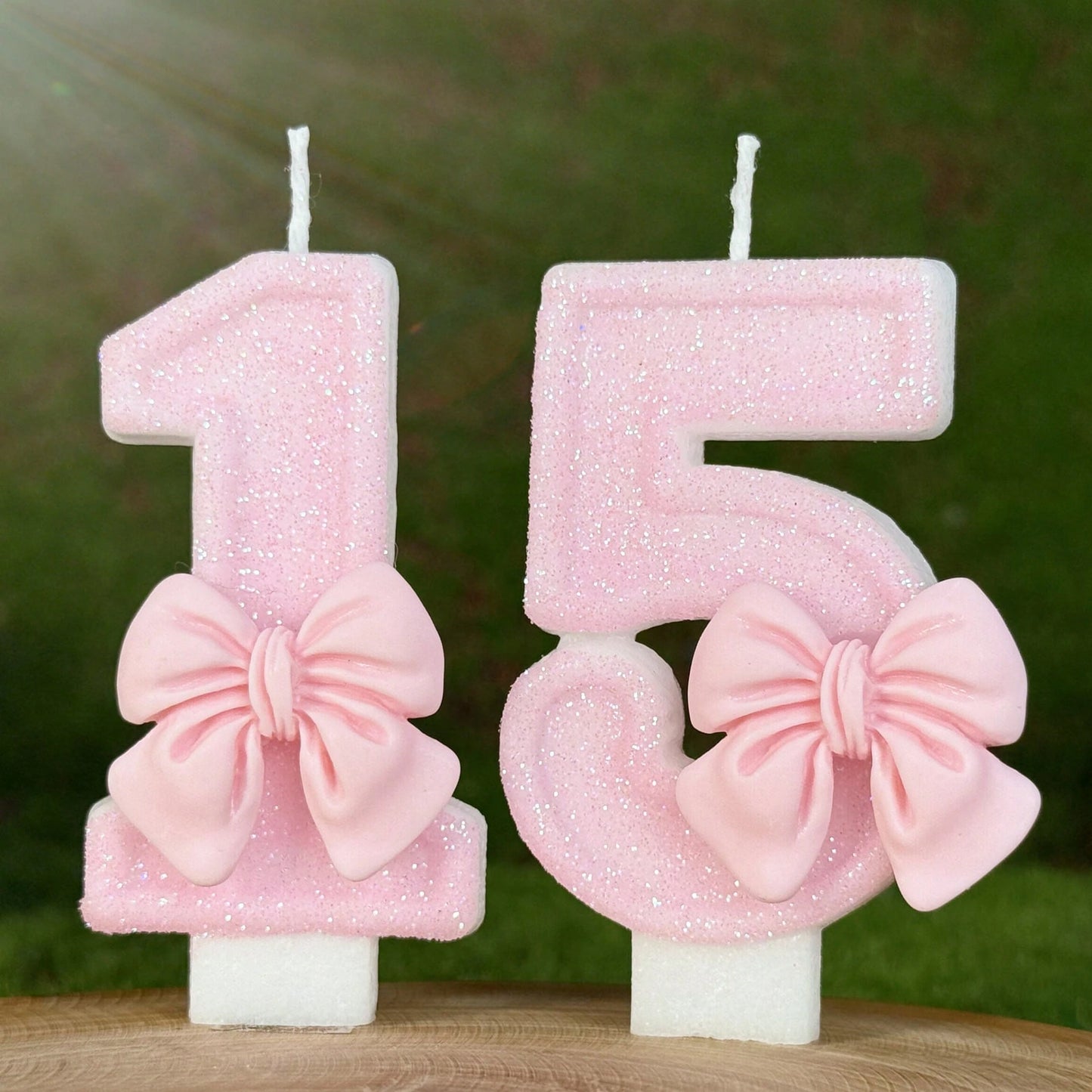 1pc Birthday Candles Numbers, Pink 0-9 Digit Candles, Globally Preferred Romantic Party Numbers Candles For Birthday Cake Decor, Holiday Anniversary Party Cake Candles, Shiny Digit Gifts Graduation,We