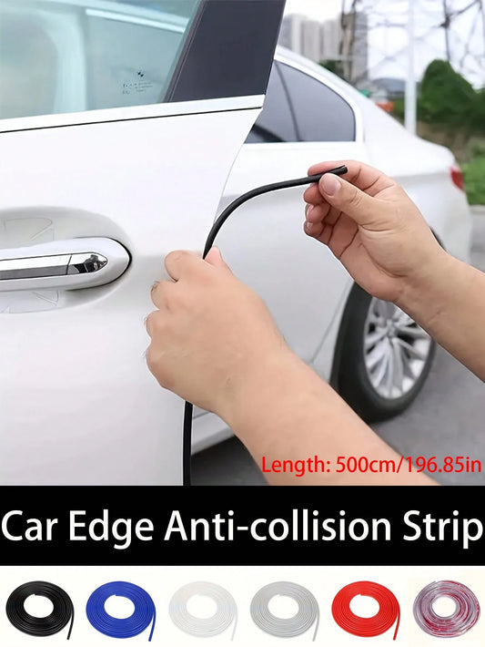 1pc Car Door Edge Protector, Door Scratch Protection Trim, Door Sealing Anti-Scratch Strip