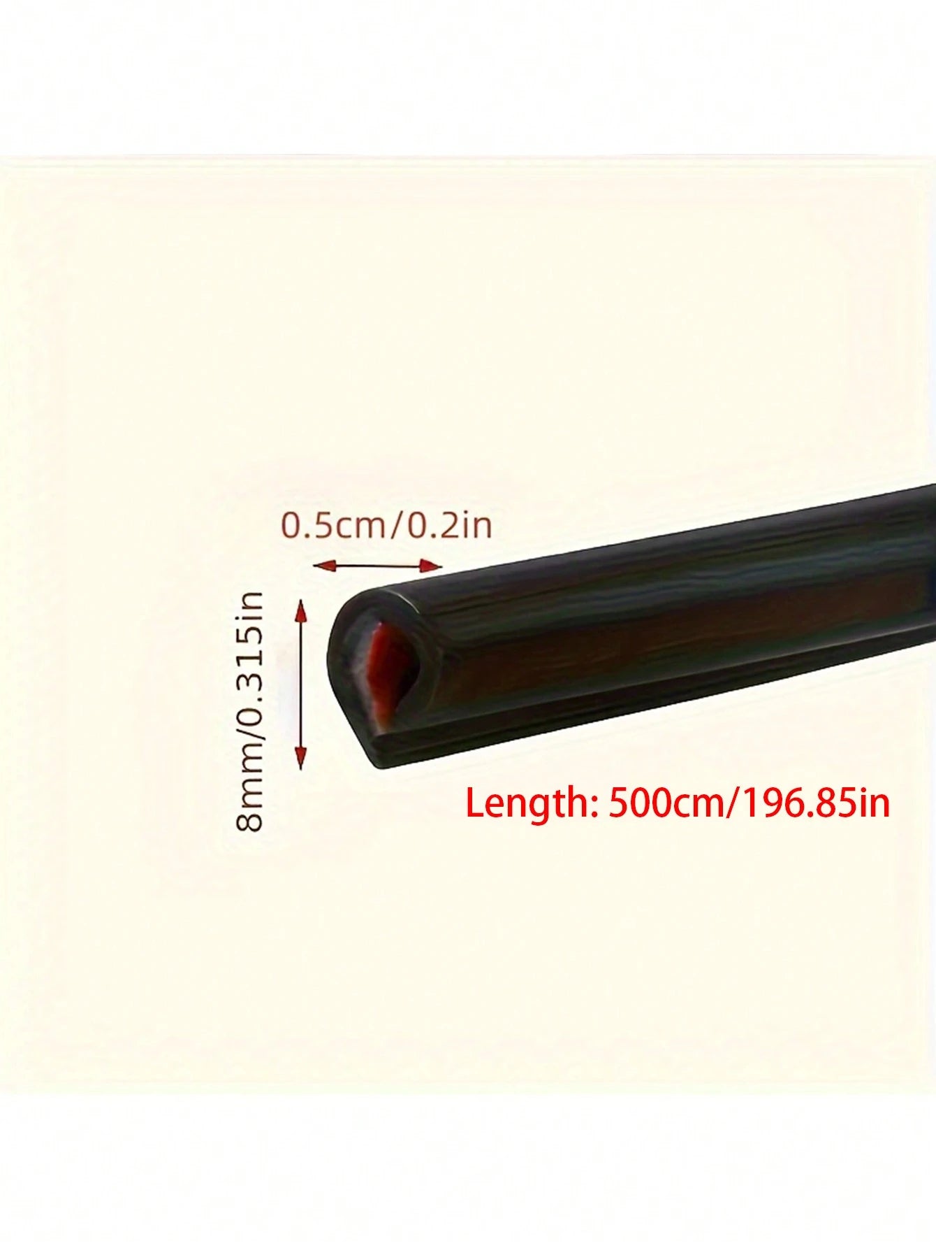 1pc Car Door Edge Protector, Door Scratch Protection Trim, Door Sealing Anti-Scratch Strip