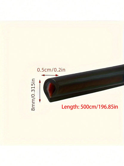 1pc Car Door Edge Protector, Door Scratch Protection Trim, Door Sealing Anti-Scratch Strip