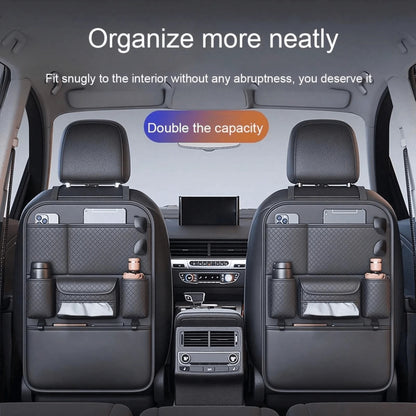 1pc Car Seat Back Storage Bag Car Storage Bag Car Tissue Box Car Seat Back Storage Rack Car Seat Back Storage Bag