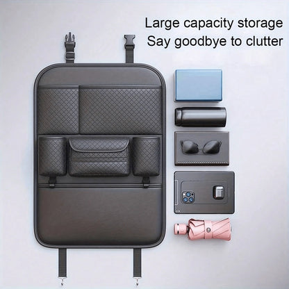 1pc Car Seat Back Storage Bag Car Storage Bag Car Tissue Box Car Seat Back Storage Rack Car Seat Back Storage Bag