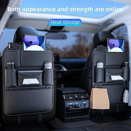 1pc Car Seat Back Storage Bag Car Storage Bag Car Tissue Box Car Seat Back Storage Rack Car Seat Back Storage Bag
