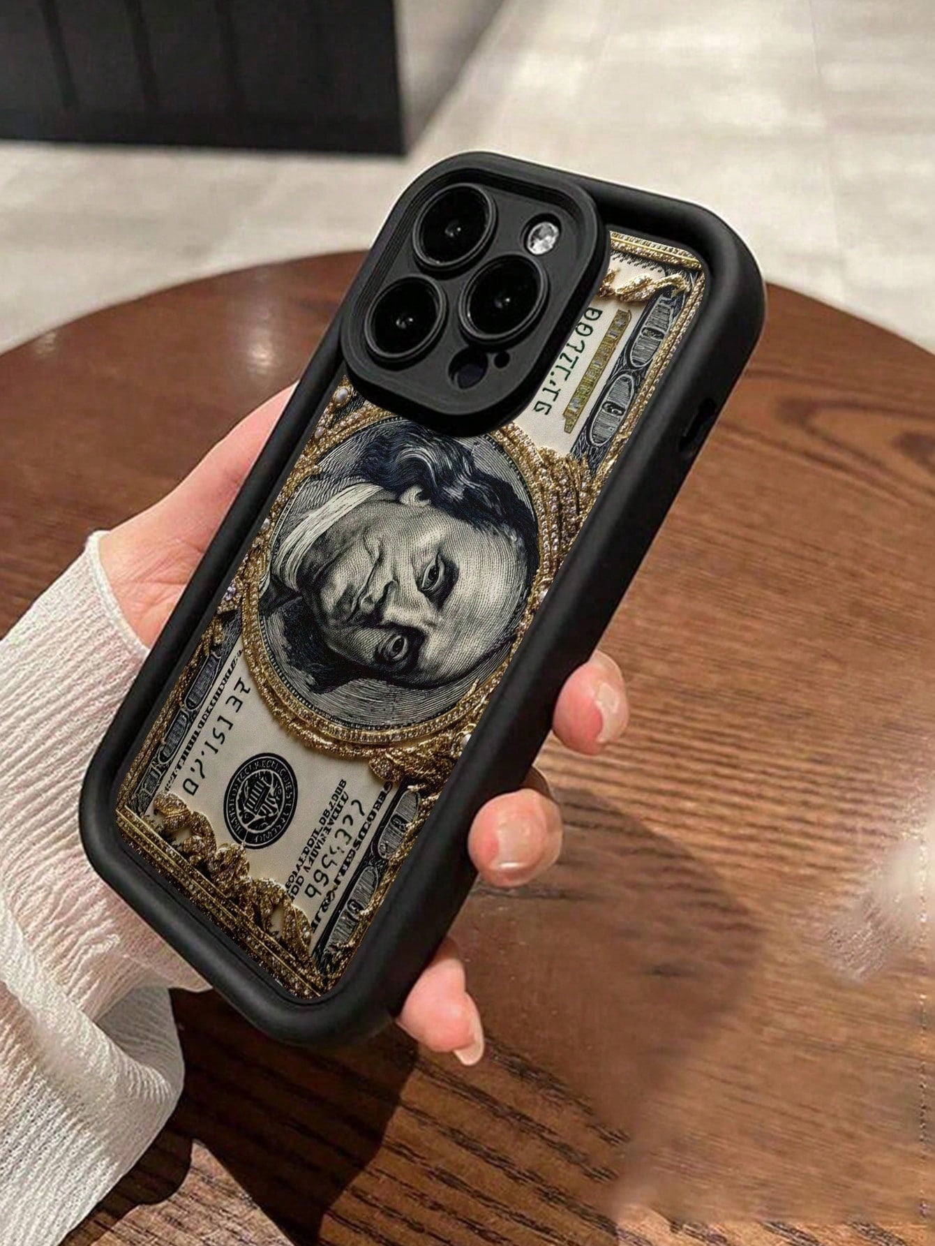1pc Colorful Painted High-End Textured Anti-Drop Phone Case Compatible With Galaxy S21/S22/S23/S24/S25/S26,And Compatible With Iphone 17/16/15/14/13/12/11 Plus/Pro/Promax
