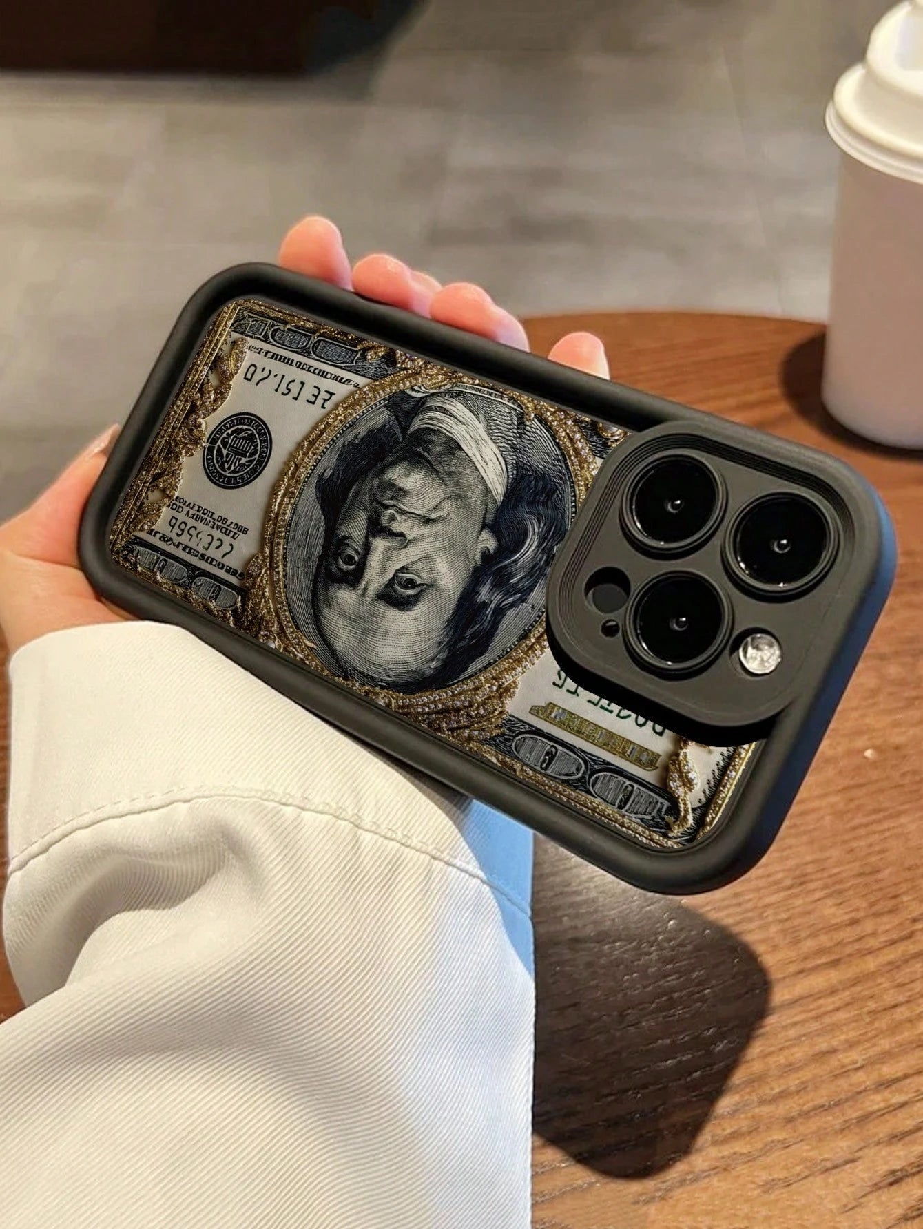 1pc Colorful Painted High-End Textured Anti-Drop Phone Case Compatible With Galaxy S21/S22/S23/S24/S25/S26,And Compatible With Iphone 17/16/15/14/13/12/11 Plus/Pro/Promax