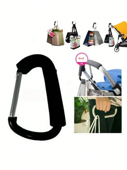 1pc D-Shaped Stroller Hook, Baby Carriage Accessories