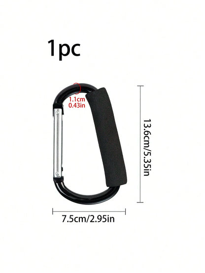 1pc D-Shaped Stroller Hook, Baby Carriage Accessories