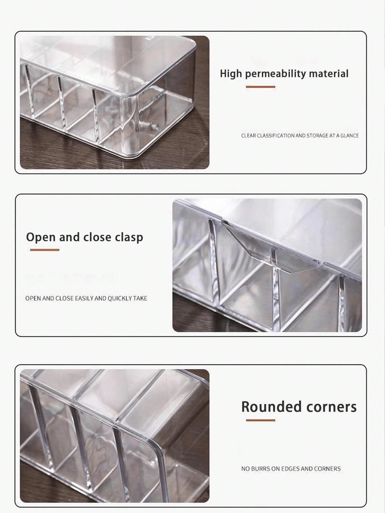 1pc Dust-Proof Cable Management Box, Hub Organizer Box, Desktop Data Cable Storage Box For Phone Charger, Power Cord Clips