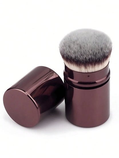 1pc Extendable Foundation Brush, Soft Bristles, Easy To Apply,Foundation Brush,Concealer Brush,Blush Brush,Contour Brush,Blush Brush,Bronzer Brush,Powder Brush,Foundation Brush,Blush Brush,Giveaways