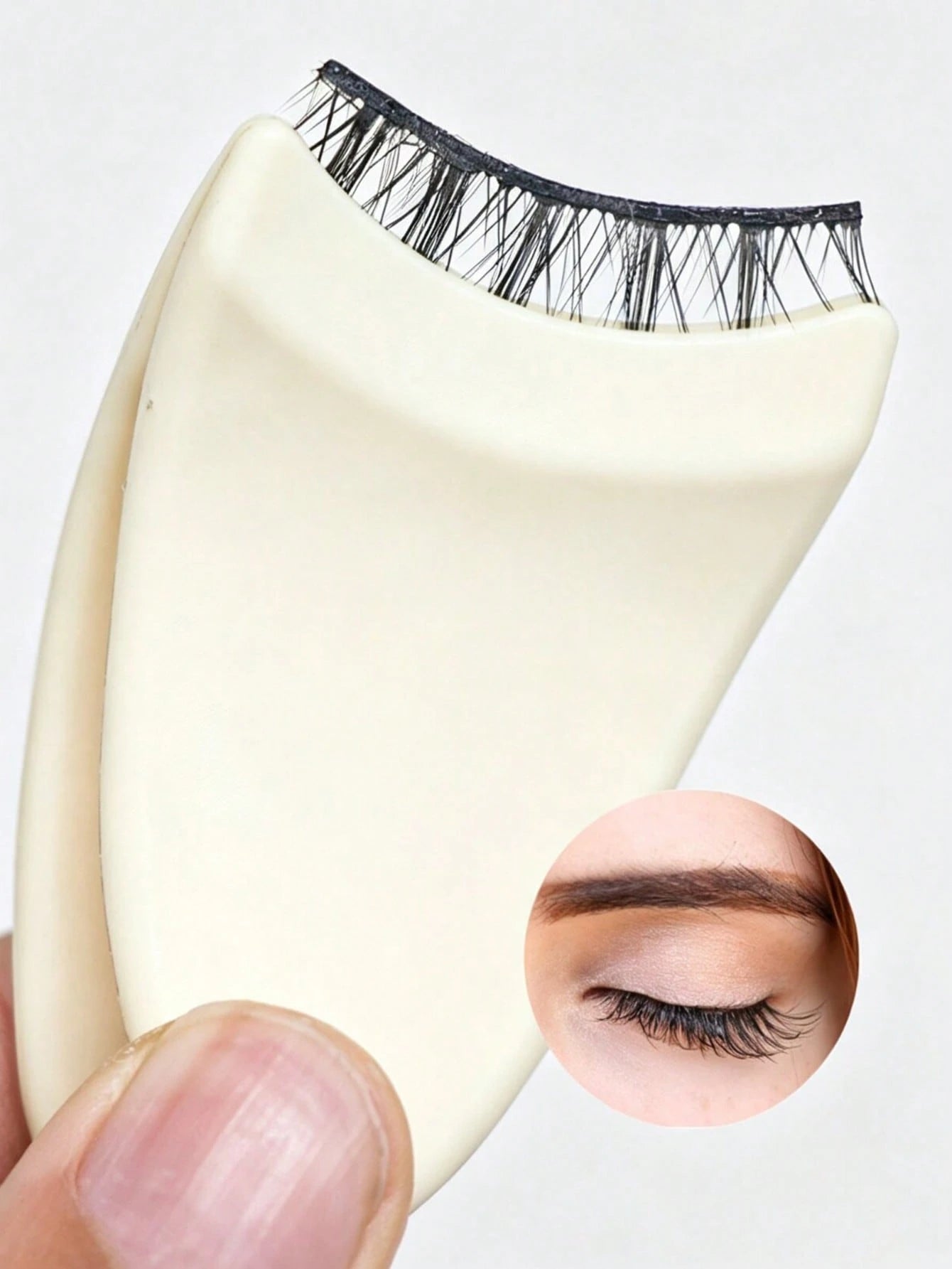 1pc False Eyelash Applicator Tool, Eyelash Tweezers Makeup Tool Eyelash Clip For Girls, False Eyelash Applicator Beginner Mini Eyelash Clip Tweezers Long-Lasting Makeup Tool For Applying False Eyelash