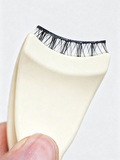 1pc False Eyelash Applicator Tool, Eyelash Tweezers Makeup Tool Eyelash Clip For Girls, False Eyelash Applicator Beginner Mini Eyelash Clip Tweezers Long-Lasting Makeup Tool For Applying False Eyelash