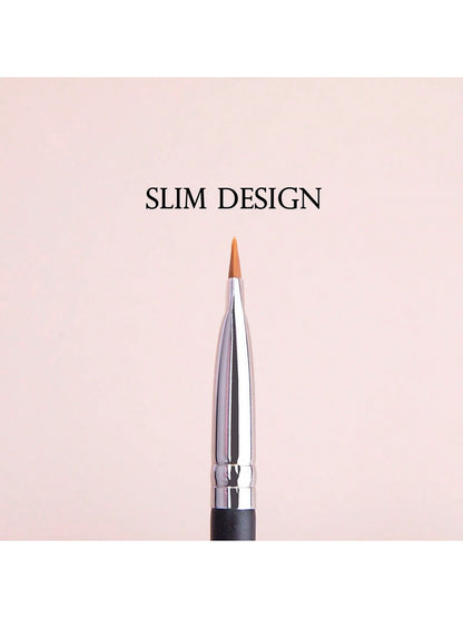 1pc Flat Concealer Brush, Thin And Precise, Perfect For Applying Foundation And Concealer, Makeup Tool,Foundation Brush,Concealer Brush,Blush Brush,Contour Brush,Blush Brush,Bronzer Brush,Powder Brush