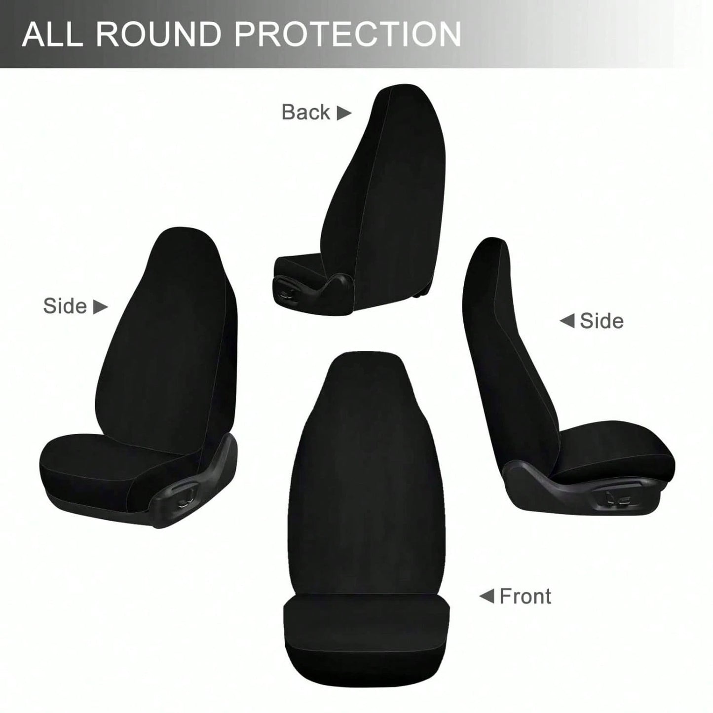 1PC Just A Girl Who Loves Pandas Car Seat Covers, Aesthetic Cute Panda Car Accessories, Unique Panda Lover Car Decor,Universal Car Seat Cushion Set,Suitable For Cars, SUVs, And Trucks,Perfect For Holi