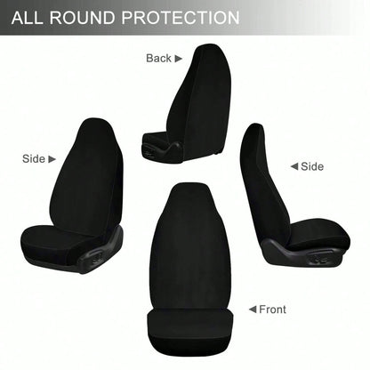 1PC Just A Girl Who Loves Pandas Car Seat Covers, Aesthetic Cute Panda Car Accessories, Unique Panda Lover Car Decor,Universal Car Seat Cushion Set,Suitable For Cars, SUVs, And Trucks,Perfect For Holi