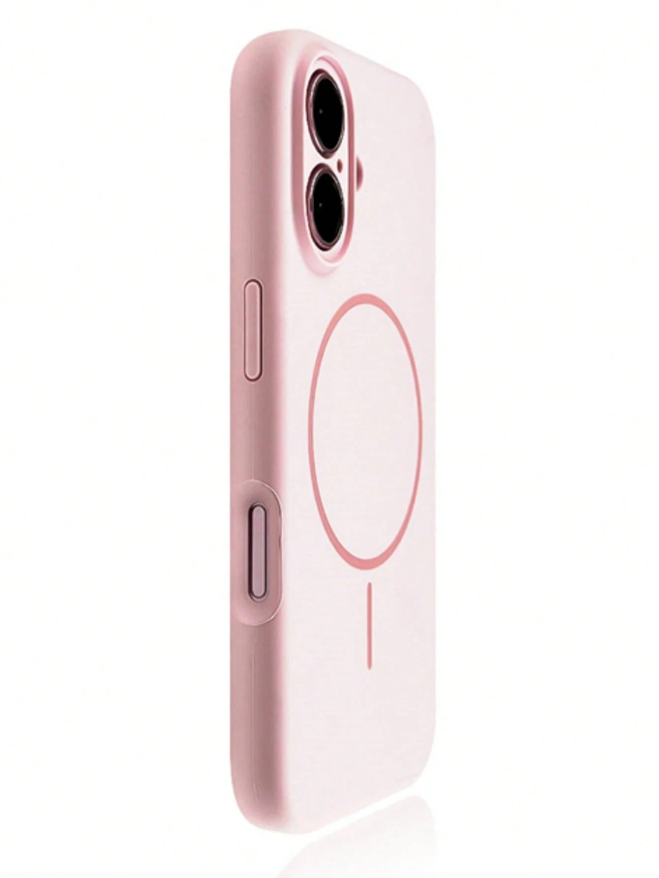 1pc Matte Liquid Silicone Minimalist Magnetic Phone Case Compatible With IPhone 17 AIR 16 15 14 13 12 Pro Max Plus, Wireless Charging Soft Silicone Back Cover
