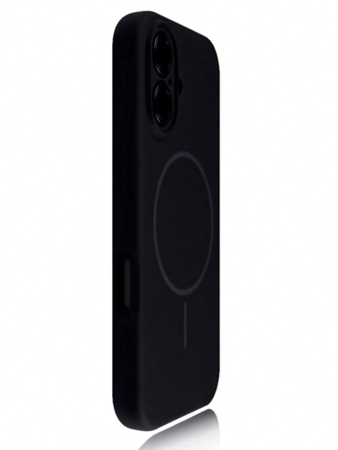 1pc Matte Liquid Silicone Minimalist Magnetic Phone Case Compatible With IPhone 17 AIR 16 15 14 13 12 Pro Max Plus, Wireless Charging Soft Silicone Back Cover
