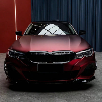 1pc Metal Romany Red Sticker Car Matte Electroplated Romany Red PET Vinyl Wrap For Car And Motorcycle, Durable Color Changing Film, Furniture Home Interior Dining Table Applicable Red Hot Random Stick