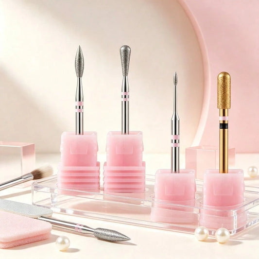 1pc Mini Dead Skin And Excess Gel Removal Nail Drill Bit, Electric Nail Drill Bit For Cuticle Cleaning, Surface Polishing, Pre-Treatment, Nail Filing, Nail File
