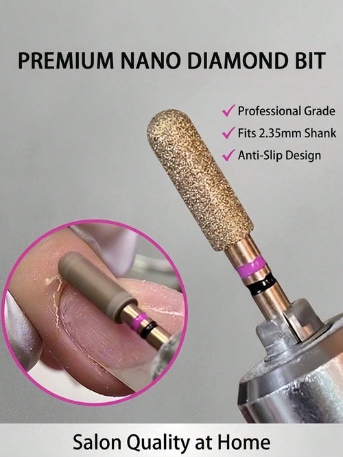 1pc Nail Drill Bit- Nail Surface Preparation Tool For Removing Dead Skin, Cuticles And Hangnails (Professional Nail Tool)| Nail Supplies