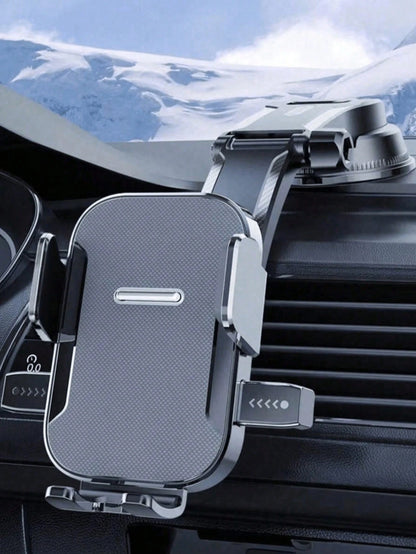 1pc New Car Air Vent Mount Phone Holder, Adjustable Navigation Bracket With Auto Lock Suction Cup Compatible With Android Phone, Gift For Birthday, Family, Friends For Summer Air Vent Phone Holder, Ca