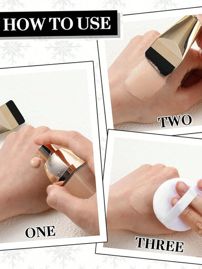1pc New Ultra-Thin Straight Line Flat Top Foundation/Mask Brush, Makeup Artist Essential Tool, Invisible Seamless, Travel-Friendly,Foundation Brush,Concealer Brush,Blush Brush,Contour Brush,Blush Brus