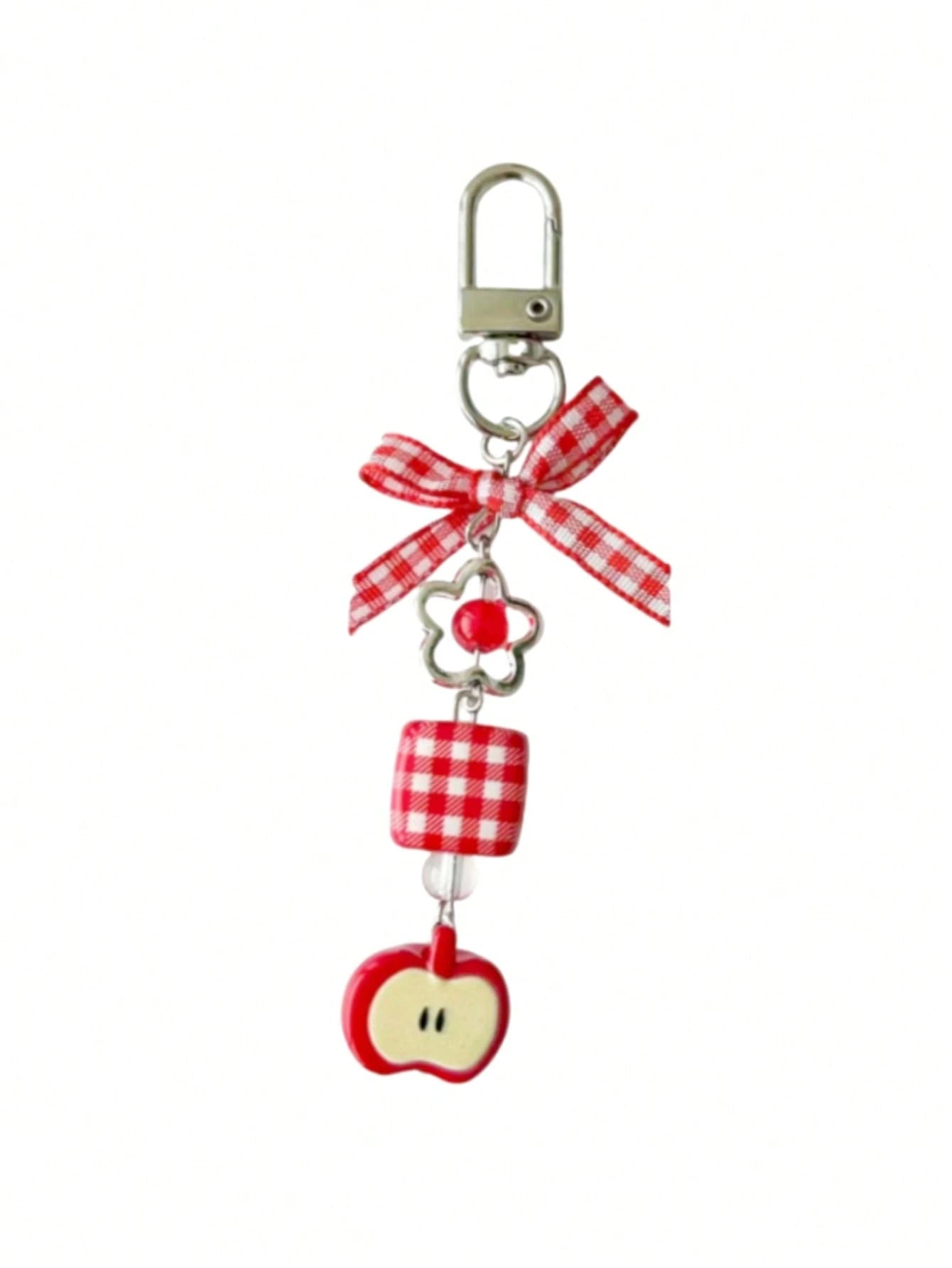 1pc Novelty Shaped Keychain Cute Fruit Pendant Charm For Women Handbag Accessories Keychain Accessories Key Chains For Women Apple Small Gifts Gifts For Her Gifts For Women