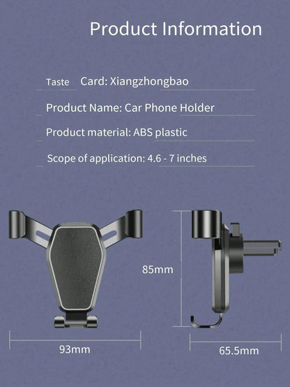 1pc Phone Car Mount/ Air Vent Multi-Function Bracket/ Car Navigation Holder/ Phone & Phone Accessories/ Car Mount/ Phone Holder/ Car Phone Mount