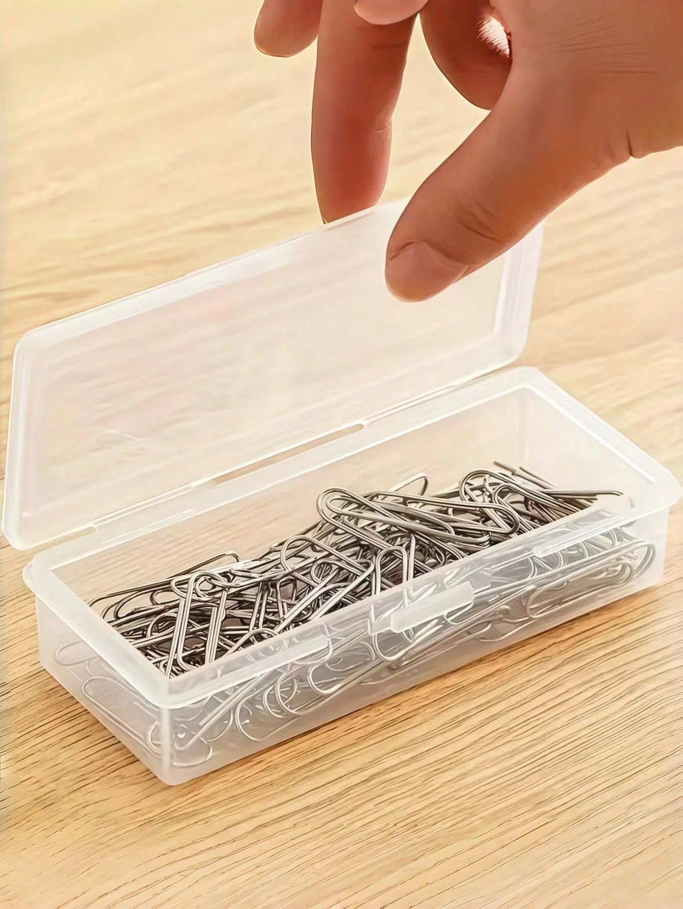 1pc Plastic Storage Box, For Storing Nails, Manicure Tools, Organizer Box, Manicure Tool Box, Suitable For Nail Products & Cosmetic Tools