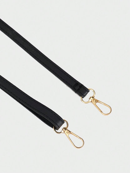 1pc PU Leather Casual Minimalist Solid Color Adjustable Bag Strap