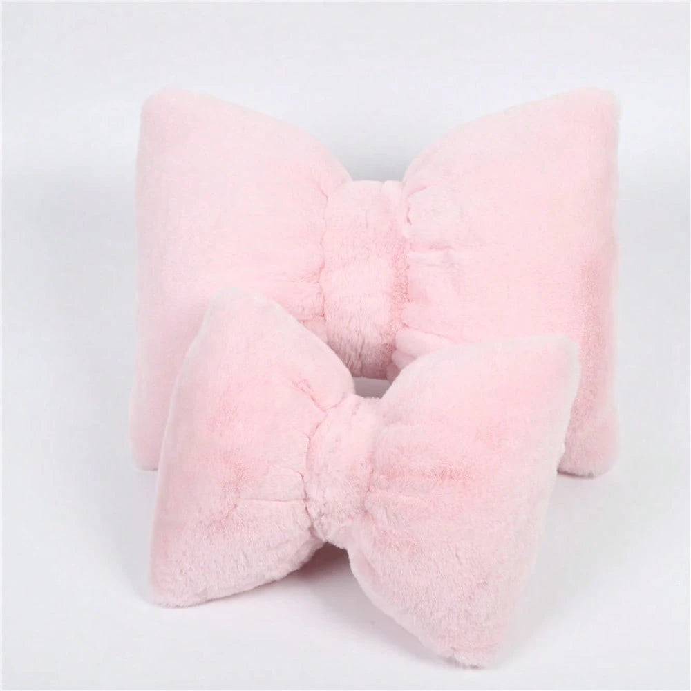 1pc Soft Plush Car Headrest Neck Pillow, Comfortable Headrest Cushion For Home And Car Use,Car Pillow