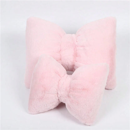 1pc Soft Plush Car Headrest Neck Pillow, Comfortable Headrest Cushion For Home And Car Use,Car Pillow