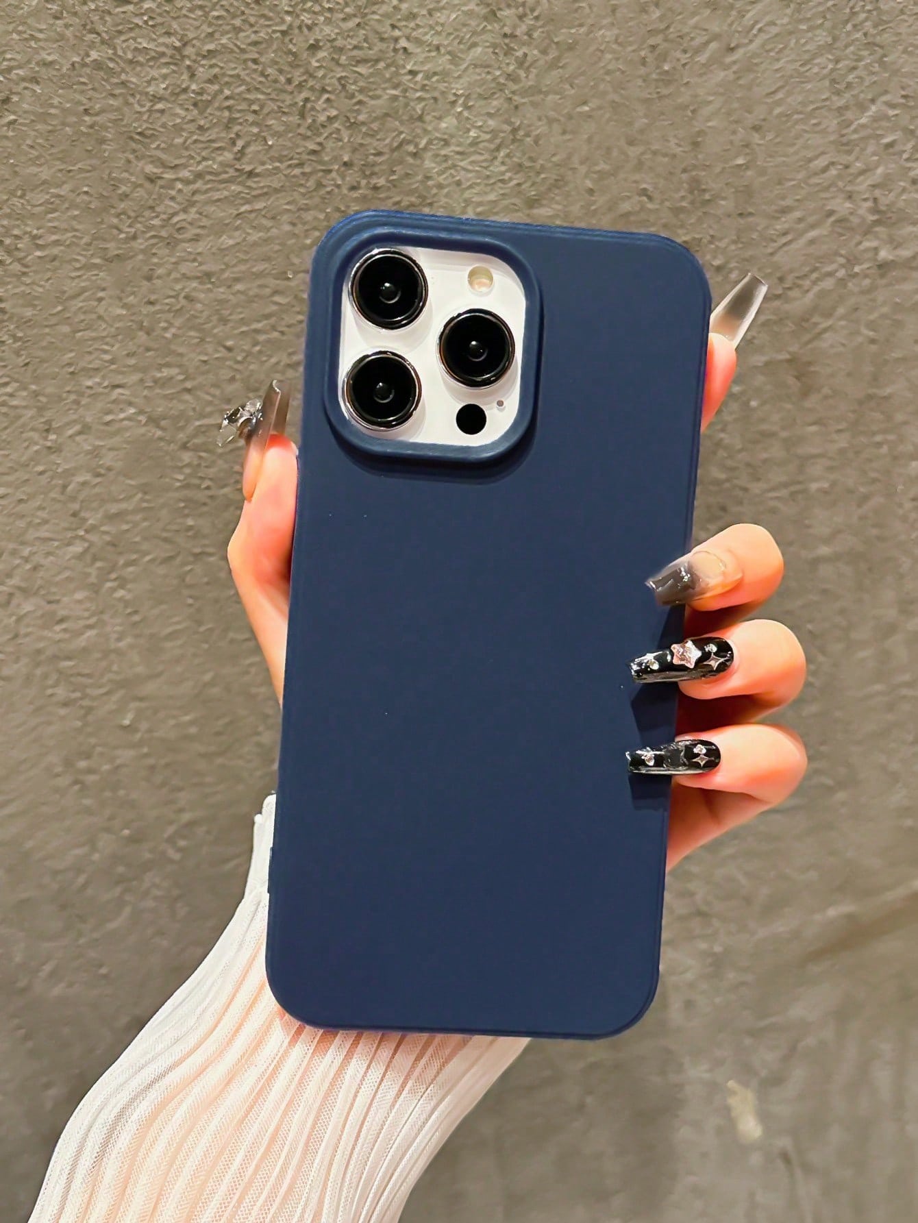 1pc Solid Color Light Pink Phone Case Compatible With IPhone 16 Pro Max, 11/12/13/14 Plus, 7/8 Plus, XR/7/8 Plus, 15 Pro Max, Shockproof Protective Cover Waterproof Anti-Fall Scratch Resistant Spring