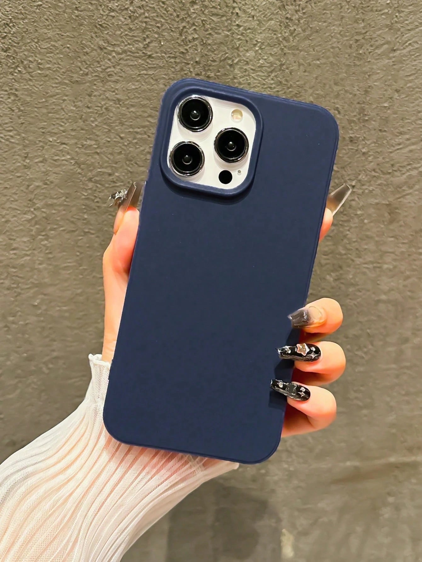 1pc Solid Color Light Pink Phone Case Compatible With IPhone 16 Pro Max, 11/12/13/14 Plus, 7/8 Plus, XR/7/8 Plus, 15 Pro Max, Shockproof Protective Cover Waterproof Anti-Fall Scratch Resistant Spring