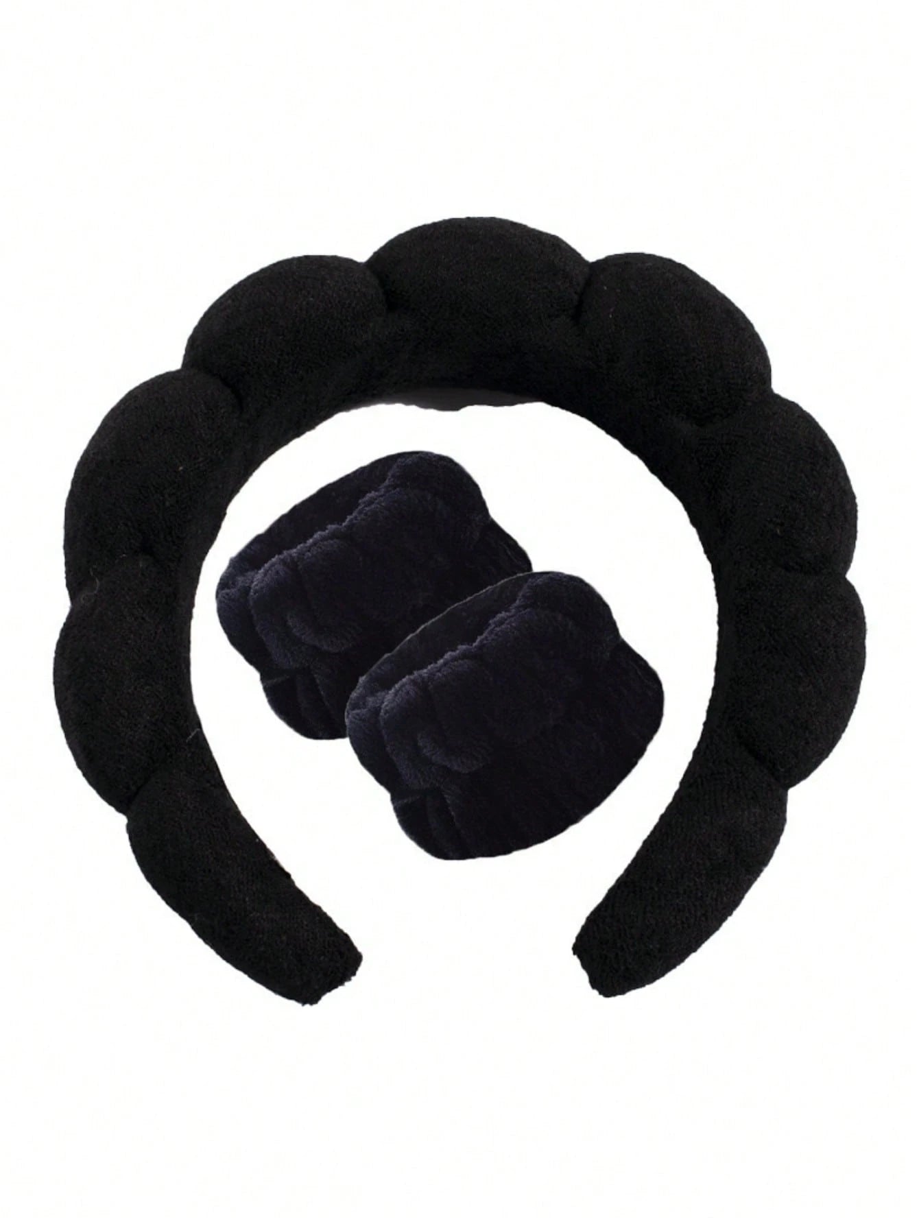 1PC Sponge Headband Wrist Band Yoga Running Skin Care Moisture Wicking Hair Band Facial Mask Cleaning And Exercise Neutral Fitness And Beauty Accessories Fashion Gym Self Care Bathroom Necessities Hai