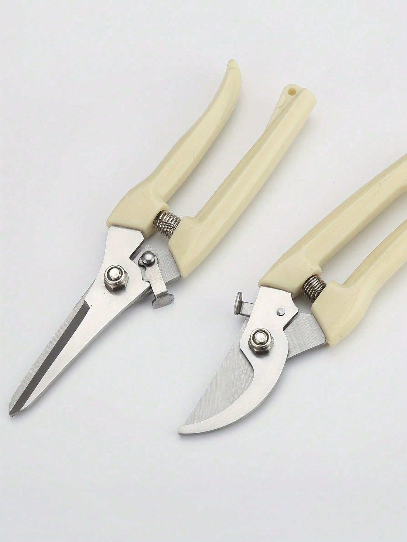 1pc Stainless Steel Pruning Shears, With Alloy Steel Blades, Sharp Bypass And Straight Blades Garden Scissors, Suitable For Plants, Flowers And Fruit Trees, Comfortable Grip, Ideal Gardening Gift For