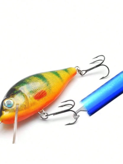 1pc T-Shaped Fish Hook Remover- Aluminum Alloy Fishing Tool With Ergonomic Handle & Blue Handle For Efficient Hook Separation, Ideal For Holiday Gifts (Father'S Day, Christmas, Thanksgiving), Fishing