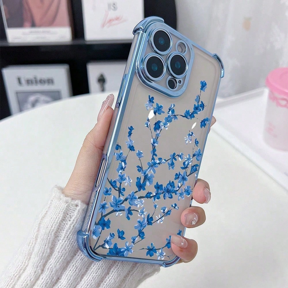 1pc Transparent TPU Shockproof Protective Case Compatible With IPhone 17 Air, 17 Pro Max, 11, 15 Pro Max, 14 Pro Max/Galaxy,/Honor/Note 13 Pro/12C/13C/S25 Ultra/S24 Ultra/16/16 Pro/16 Pro Max/14/14 P
