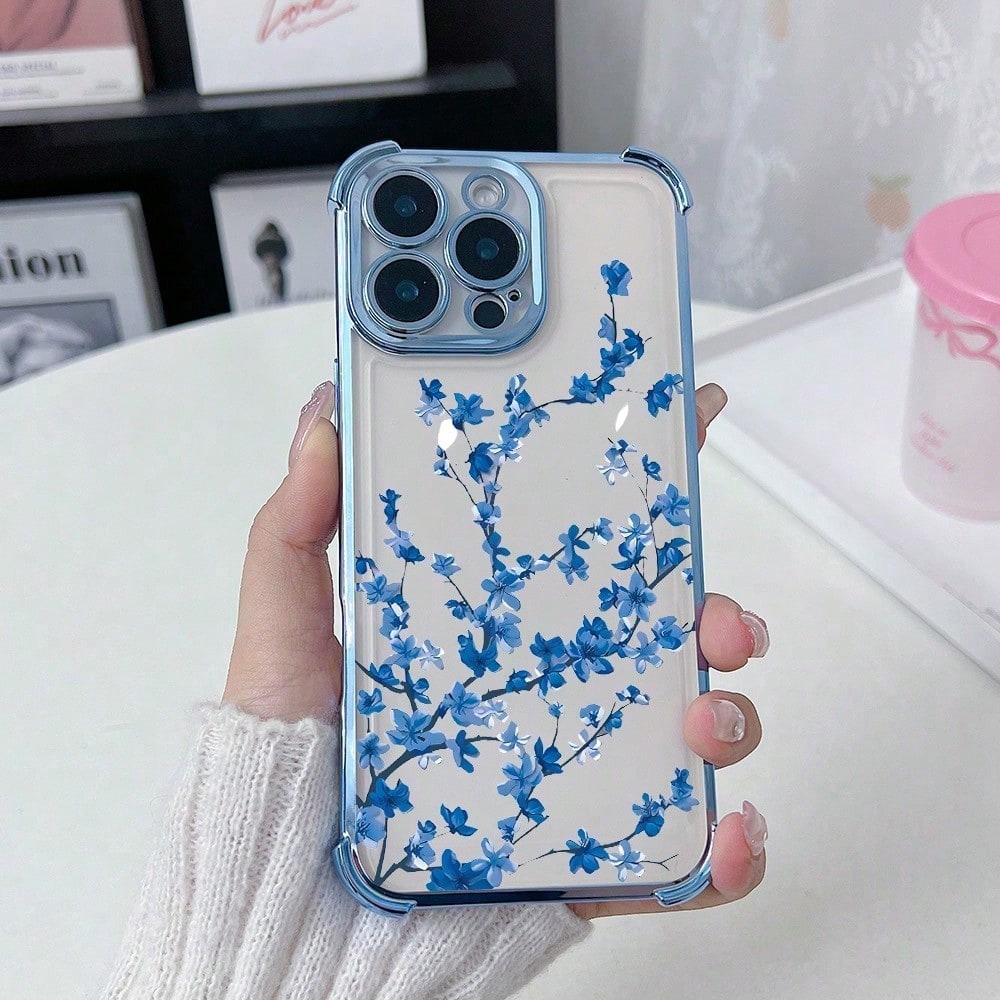 1pc Transparent TPU Shockproof Protective Case Compatible With IPhone 17 Air, 17 Pro Max, 11, 15 Pro Max, 14 Pro Max/Galaxy,/Honor/Note 13 Pro/12C/13C/S25 Ultra/S24 Ultra/16/16 Pro/16 Pro Max/14/14 P