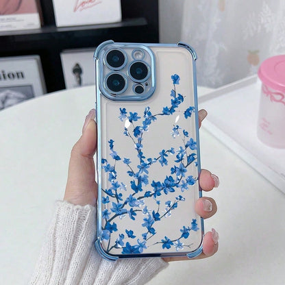 1pc Transparent TPU Shockproof Protective Case Compatible With IPhone 17 Air, 17 Pro Max, 11, 15 Pro Max, 14 Pro Max/Galaxy,/Honor/Note 13 Pro/12C/13C/S25 Ultra/S24 Ultra/16/16 Pro/16 Pro Max/14/14 P