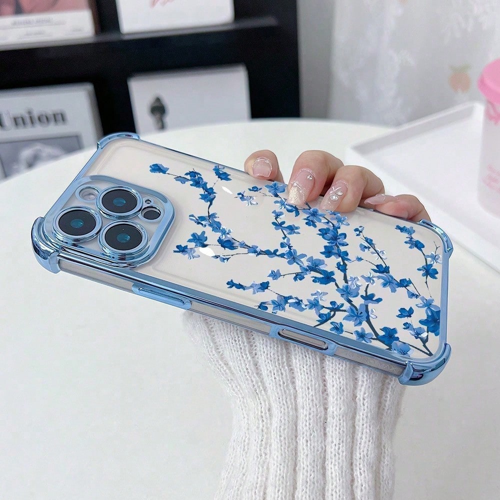 1pc Transparent TPU Shockproof Protective Case Compatible With IPhone 17 Air, 17 Pro Max, 11, 15 Pro Max, 14 Pro Max/Galaxy,/Honor/Note 13 Pro/12C/13C/S25 Ultra/S24 Ultra/16/16 Pro/16 Pro Max/14/14 P